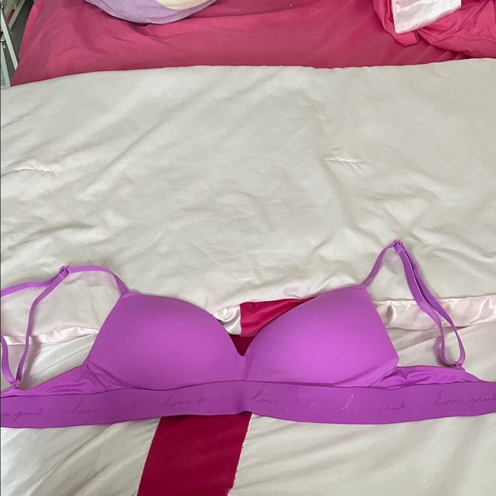 PINK Victoria's Secret Lavender Padded Bra